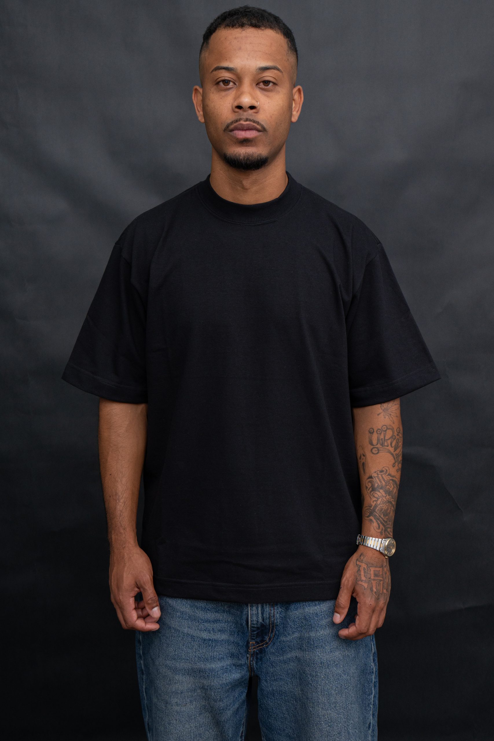 Oversized Preto 230G - Imagem 2